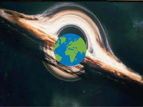 Bumi dan black hole